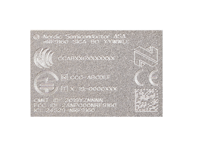 nRF9160 SiP in production