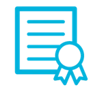 Certificate_01_Icon.png Icon of a document with a medal on it